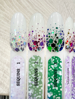 Дизайн IVA NAILS SEQUINS №2