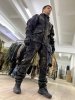 Костюм горка 6 весна-лето лайт / черный мох