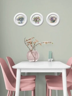 Картины на стену интерьерные на холсте 3 шт. 17.5 см