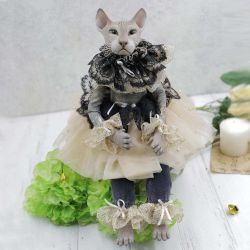 Кукла коллекционная Кошка Иветт