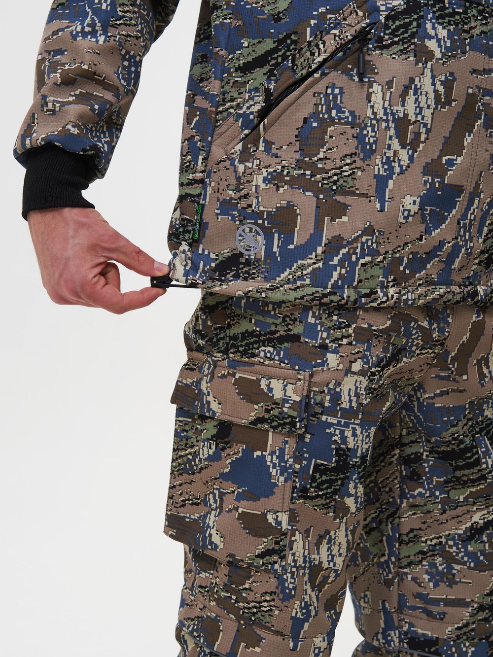 Костюм демисезонный Антигнус-Люкс ткань Смесовая Микро-РипСтоп/Бондинг цвет Лабиринт