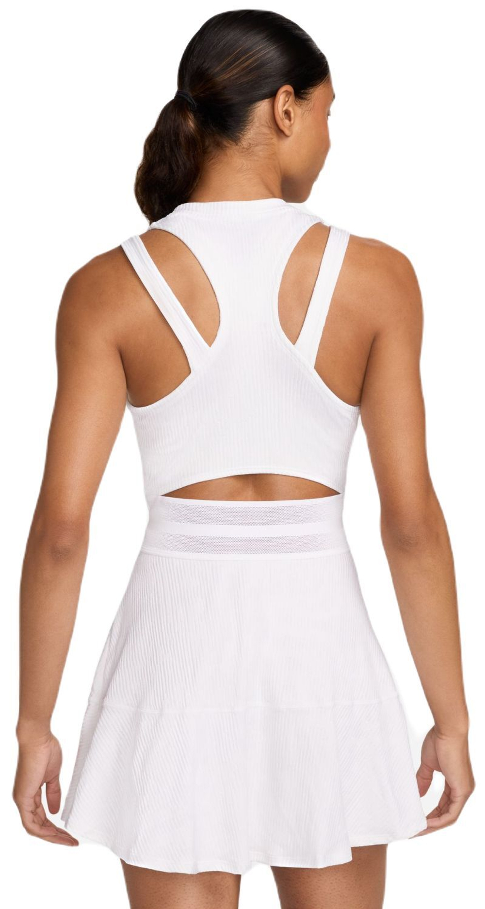 Теннисное платье Nike Court Dri-Fit Slam Tennis Dress - белый