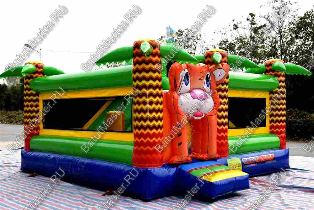 Коммерческий надувной батут "Тигруша", 5*5*4 м