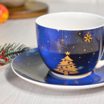 Чайная пара 230мл, синяя