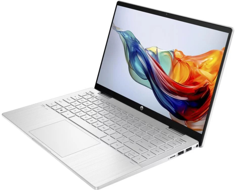 Ноутбук  HP Pavilion 14-EK200 14 ", Core Ultra 5, 16 Гб RAM, 512 Гб SSD, Arc graphics, Серебристый