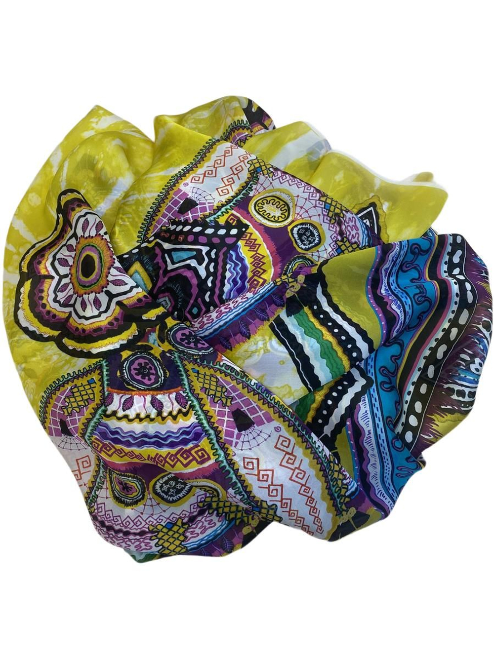 Ткань натуральный шелк 100% (Италия) ш-135см цена за 1 купон (1,3м)