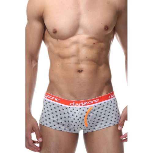 Трусы мужские хипсы серые с внешним карманом DARKZONE DZN2430