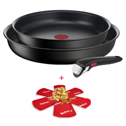 Набор посуды со съемной ручкой Tefal Ingenio Unlimited 3 предмета 24/28 см L7638942 + протекторы