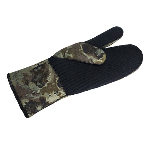 Перчатки трехпалые Marlin Nord 7 мм Зеленые