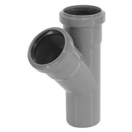 Тройник TEBO 110-110 45гр. для внут. канал., арт. 013020428 (25)