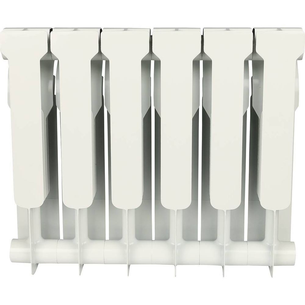ROMMER Profi BM 350 (BI350-80-80-130)  6 секций радиатор биметаллический (RAL9016)