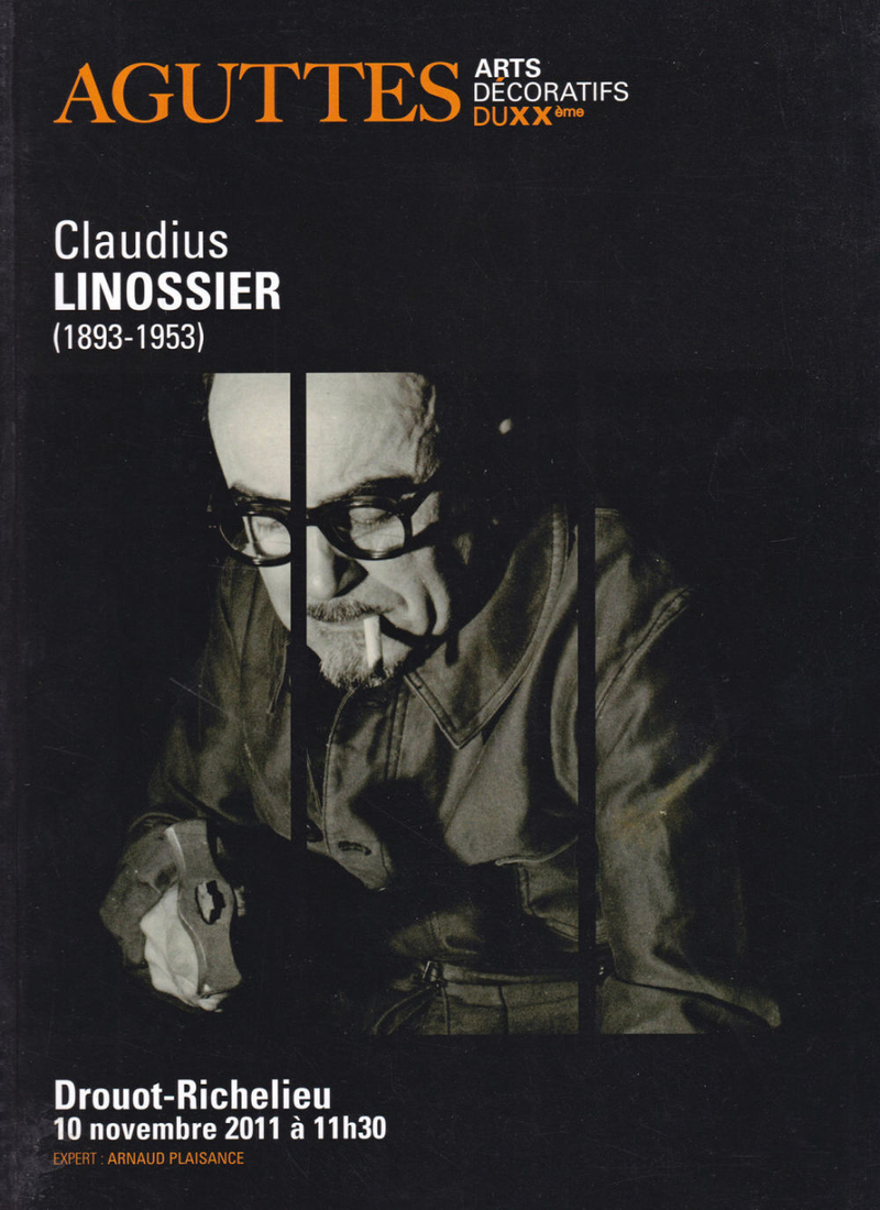 Каталог аукциона Aguttes, Париж, Работы Клодиуса Линоссьера (1893-1953) от 10 ноября 2011 года