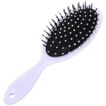 Расческа массажная «Валенсия - Розовый фламинго», форма овал, 22*7см