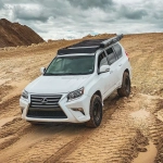Платформа на крышу для Lexus GX 460 2010-2023 Лексус багажник на крышу свет ночные огни