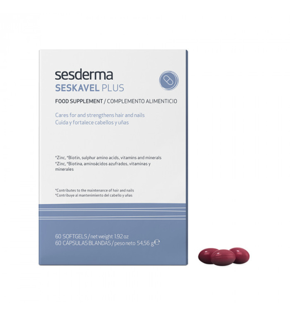 Sesderma SESKAVEL PLUS Food supplement | БАД к пище "Сескавел Плюс", 60 капс.