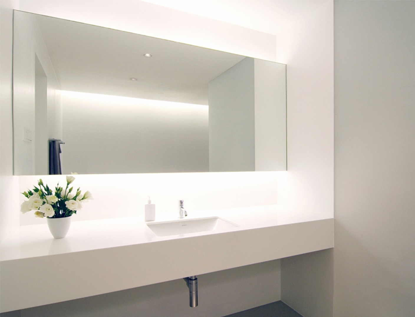 Зеркало в ванную комнату: фото, идеи дизайна, виды