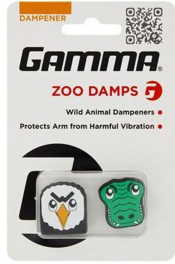 Виброгаситель теннисный Gamma ZOO Damps 2P - eagle/crocodile