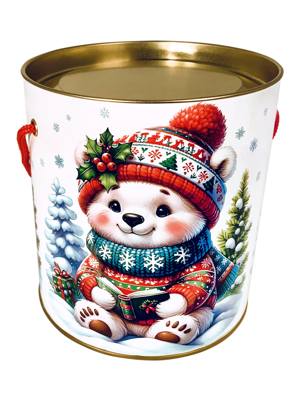 Тубус "Белый Мишка"