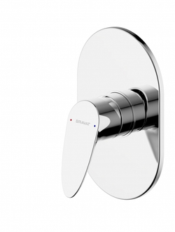 Смеситель встраиваемый в стену Bravat Drop (1-функц)