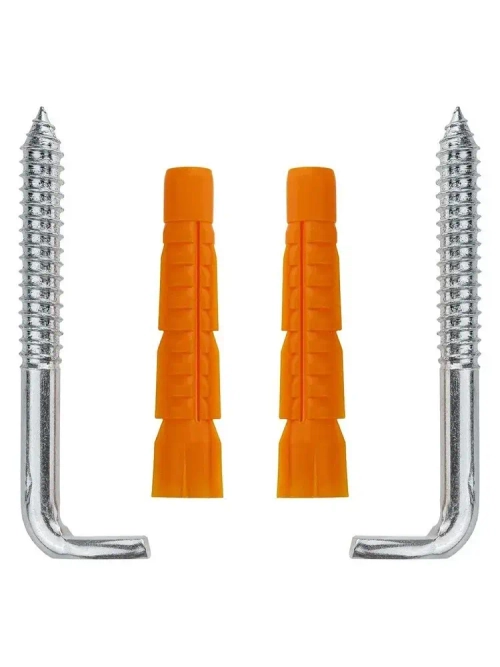 Набор для крепления водонагревателя (бойлера) до 200 л универсальный (шуруп - костыль 10 х 100, 2 шт.),