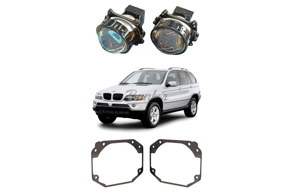 Комплект для замены штатных линз BMW X5 E53 1999-2003