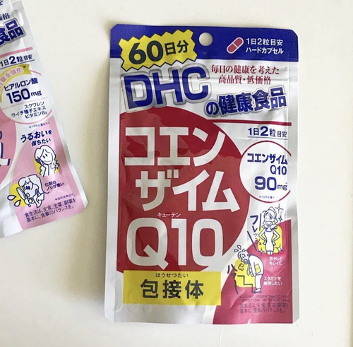 Японские витамины DHC Coenzyme Q10 (120 гранул на 60 дней)