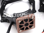 Билед модули Aozoom X7 2025 (прямоугольные) 3.0 дюйма, 2 чипа, 5500K, 12V, 55W/63W крепление 3R (комплект, 2шт)