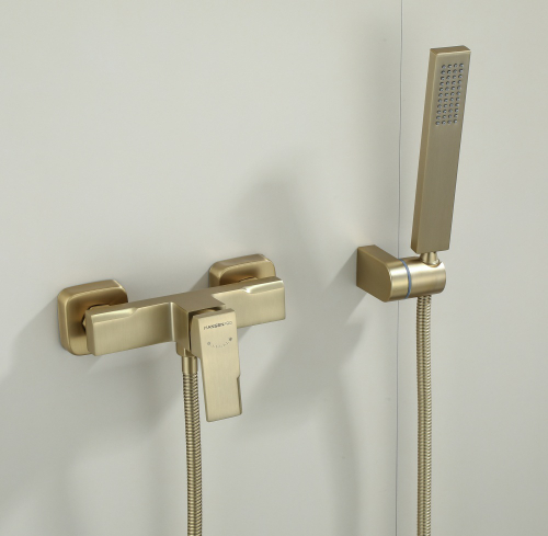 20095-D Смеситель од. для душа (Мат. Золото) HansenPRO (10/1шт)