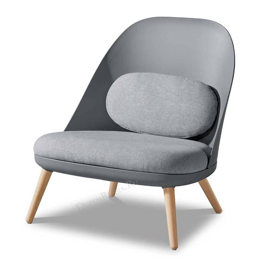 Кресло RX-12W серое HE512-10 ( Joanna)