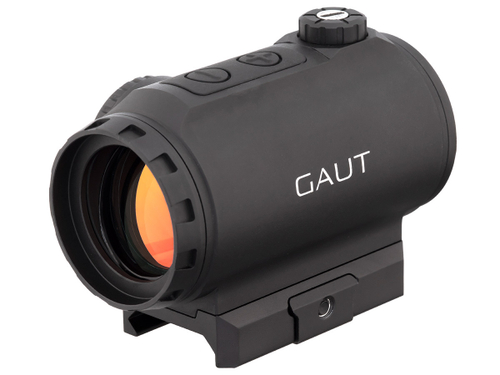 Коллиматорный прицел Gaut Tourmaline 1x25, закрытый, точка 2 МOA красная, Weaver (G-C-25-2R)