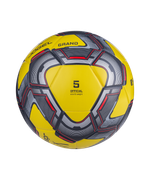 Мяч футбольный Grand №5, желтый/серый/красный