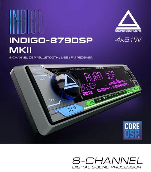 AURA INDIGO-879DSP 8RCA MkII