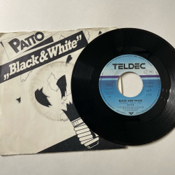 Винтажная виниловая пластинка LP Patto Black And White (Germany 1983) 7 дюймов, 45 RPM, Single