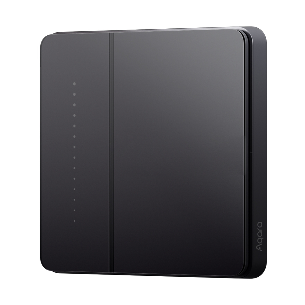 Умный настенный выключатель одноклавишный Aqara Z1 Pro black