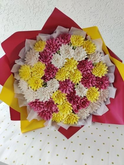 Букет "Хризантемы" L