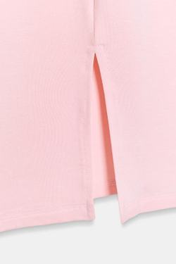 ZARA СВОБОДНАЯ ЮБКА МИДИ, РОЗОВЫЙ