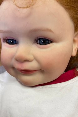 УЦЕНКА Кукла Реборн мягконабивная 60см в пакете (FA-601)