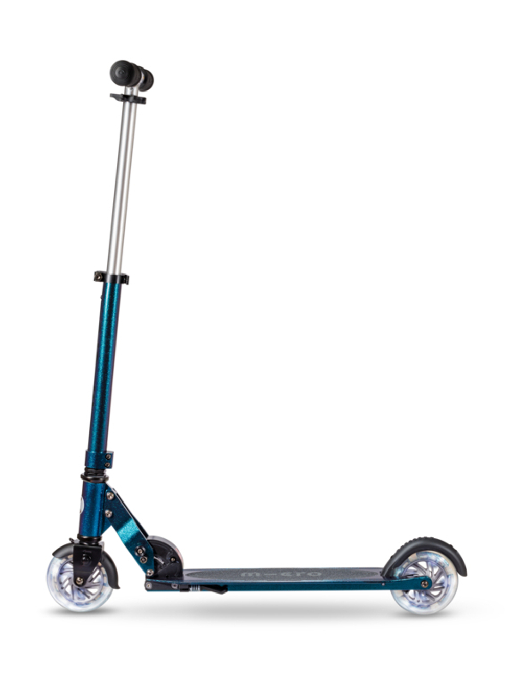 Самокат Micro Sprite жемчужно-зелёный LED