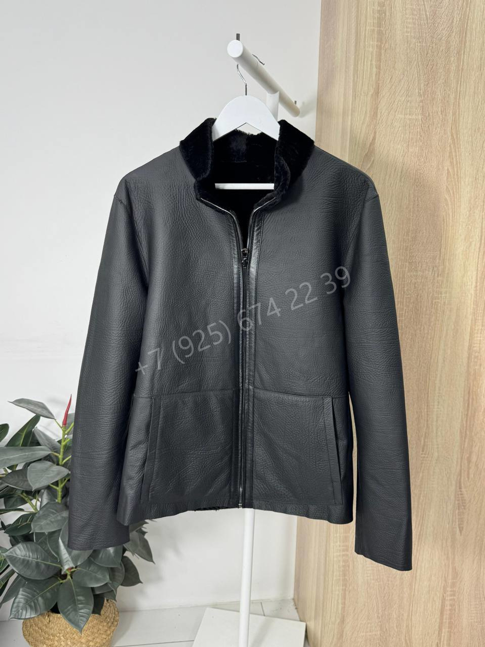 Двухсторонняя дубленка Armani