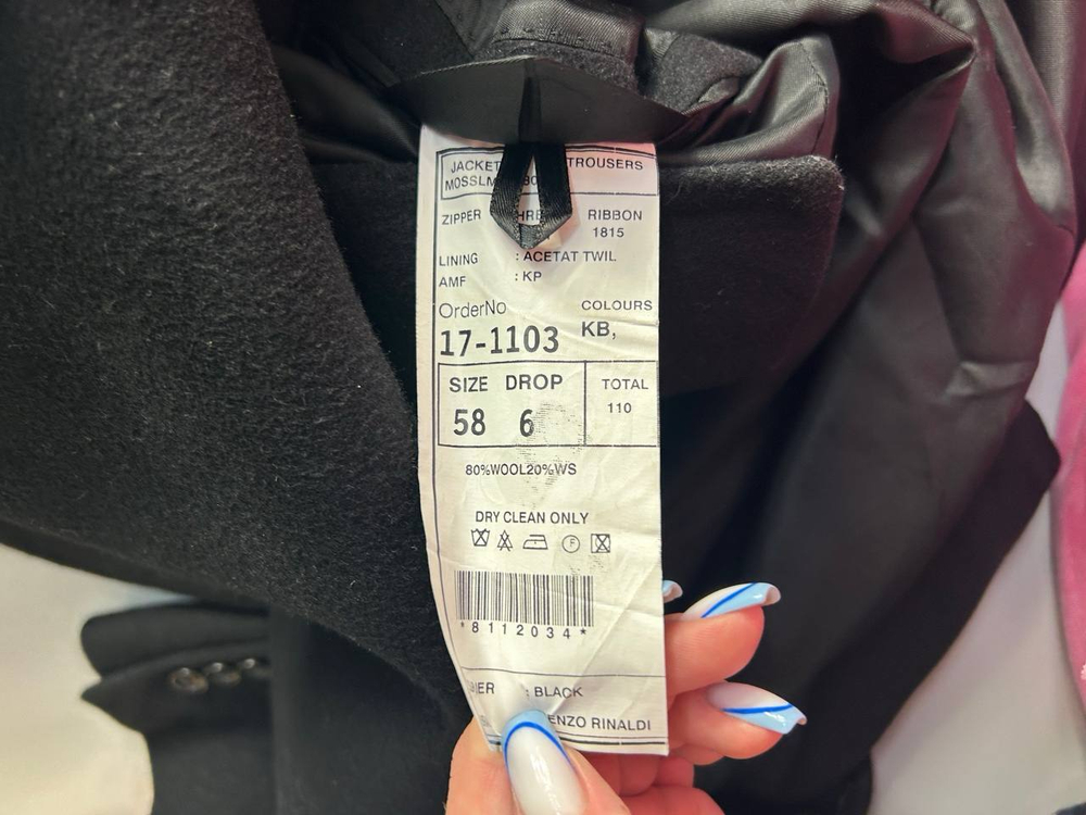 Пальто Renzo Rinaldi классическое, визуально на 58 размер