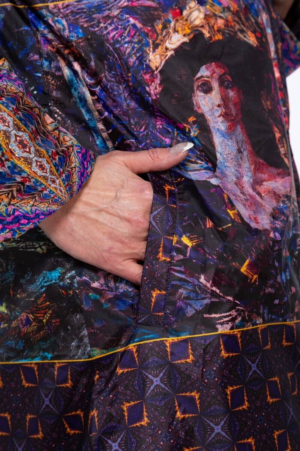 Пальто "Богема", по мотивам живописи Михаила Врубеля