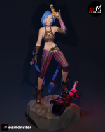 Фигуркаел Джинкс Лига легенд Jinx League of Legends