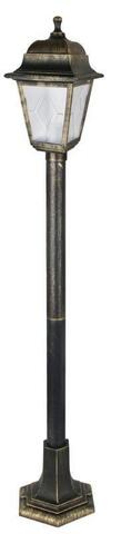 Светильник столб садово-парковый PP6201 C64 НТУ 04-60-002 У1 "Оскар 4" 1м 4-гр пласт. +пласт. черн. бронза Camelion 13860