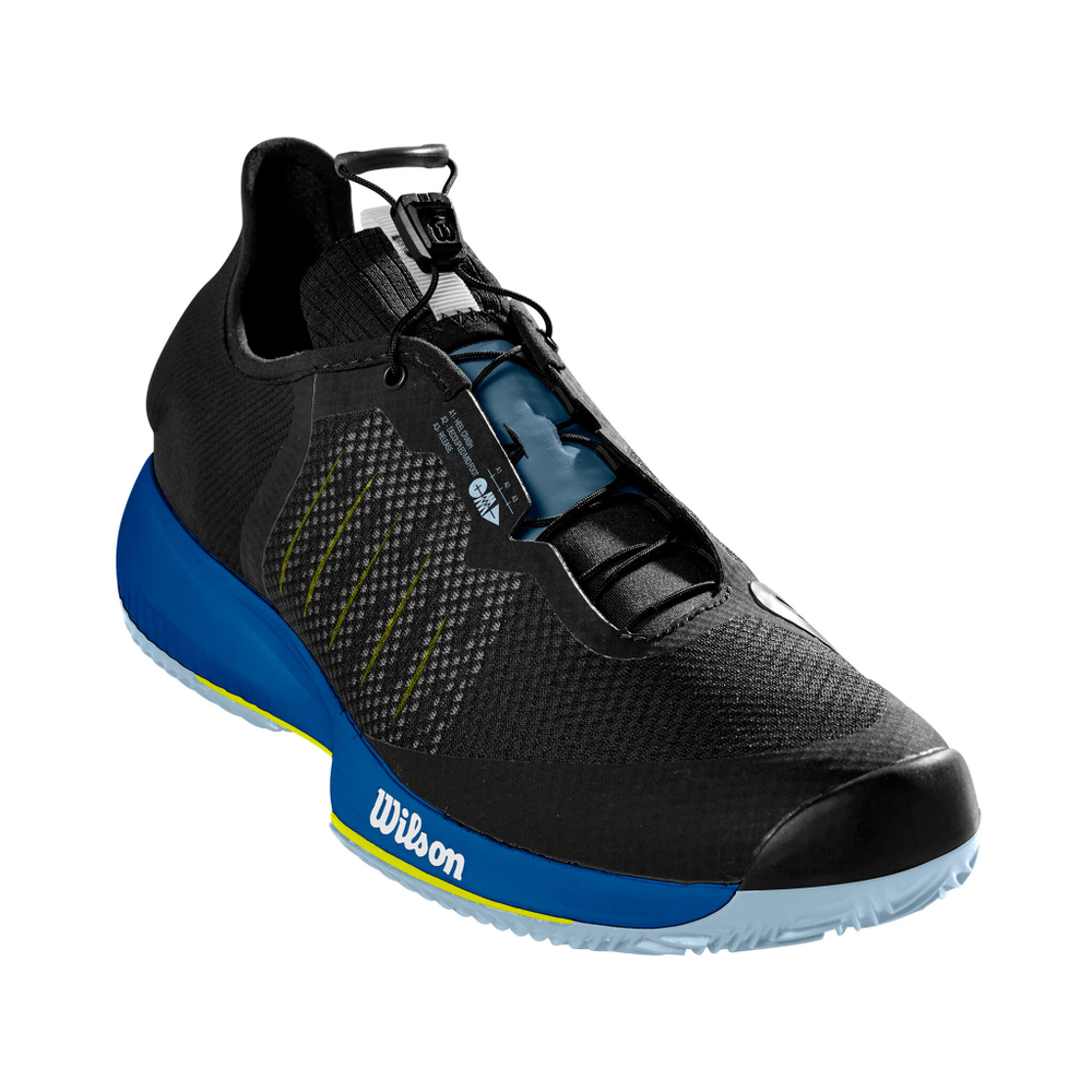 Мужские теннисные кроссовки Wilson Kaos Rapide Clay Court Shoe Men - Black, Blue
