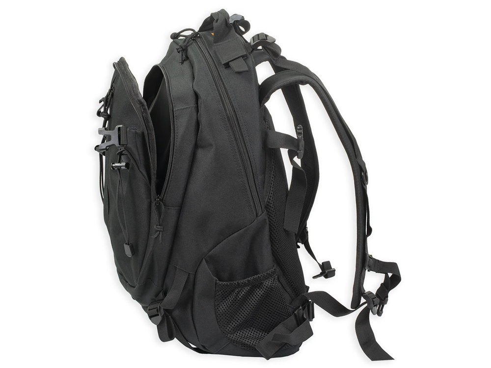 Рюкзак ShotTime городской Basic 25л, полиэстер 900D, чёрный, ST-BP-701 9-BK