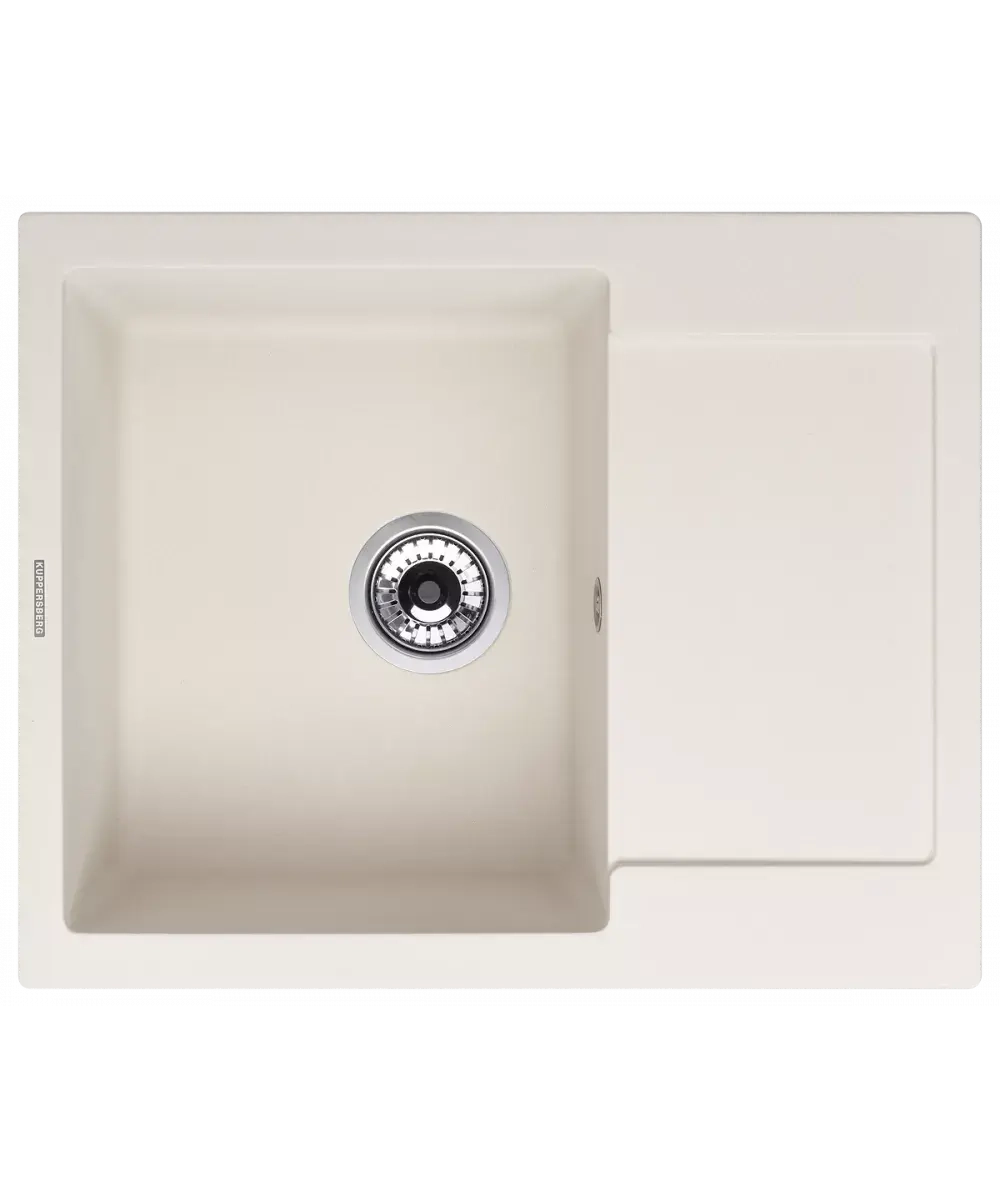 Кухонная мойка Kuppersberg MODENA 1B1D WHITE фото 