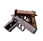 Пистолет GUARD PS-17 (STRIKER SR-17) от TARG - деревянный конструктор, сборная модель, 3d пазл