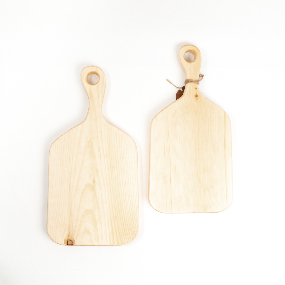 Набор из двух разделочных досок одна с гравировкой "Дом - это не место, а состояние души", вторая с выборкой. RDN26