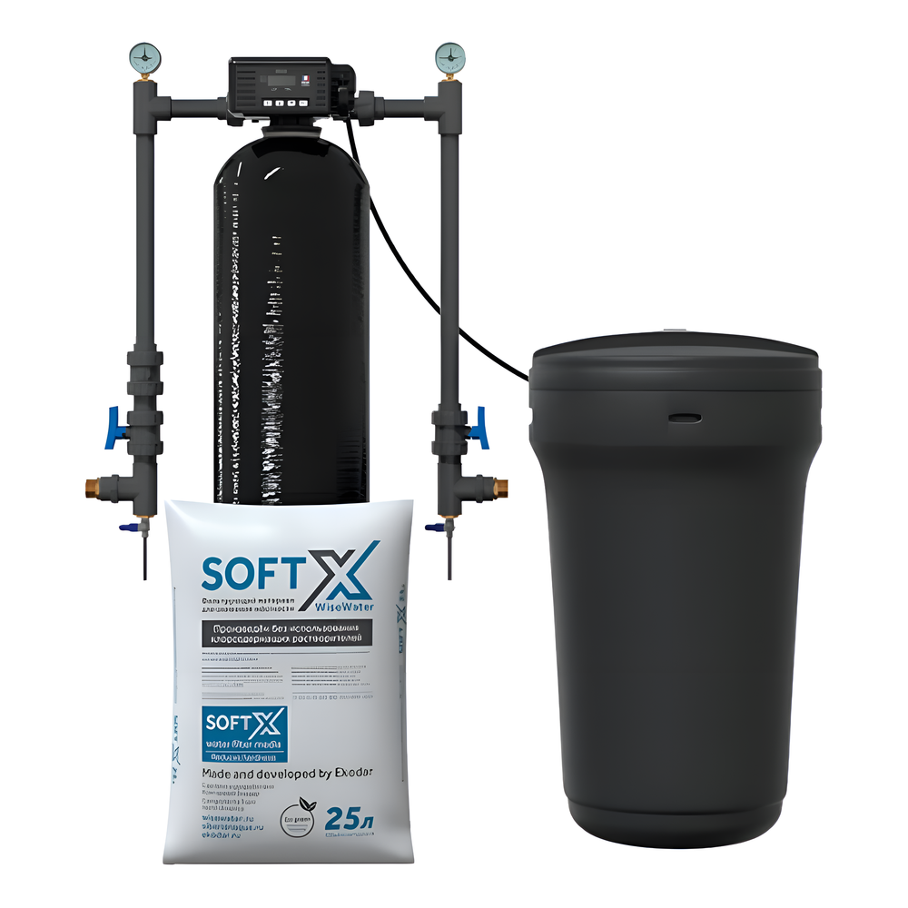 Система умягчения воды со смолой, SCA19 SpaceAqua Soft 1044 FR1M SoftX