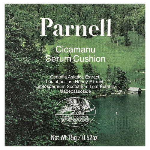 Parnell, Cicamanu Serum Cushion, 27N Rich Ratan, 15 г (0,52 унции)